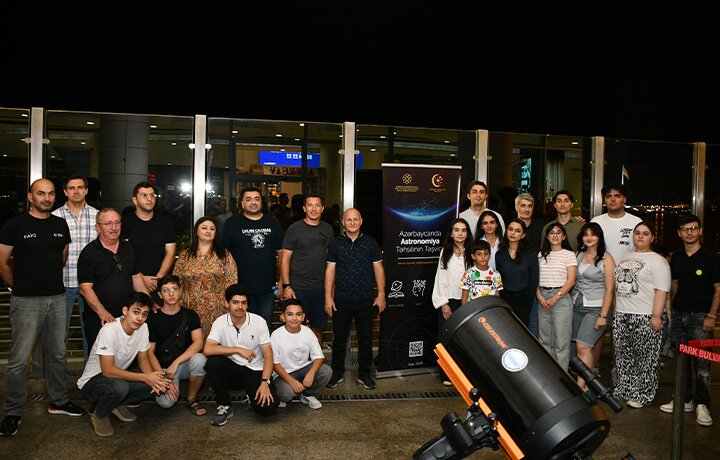 Sentyabrın 7-də Park Bulvar AVM Tusi-Bohm Planetariumda 2025-ci ilin ikinci Ay tutulmasının canlı müşahidəsi həyata keçirilib.