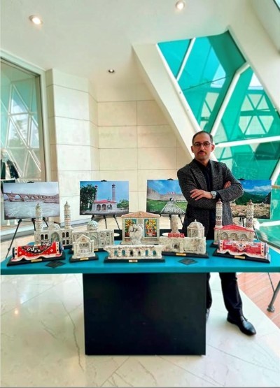 Qarabağ tarixi abidələrinin miniatür keramika maketlərinin sərgisi