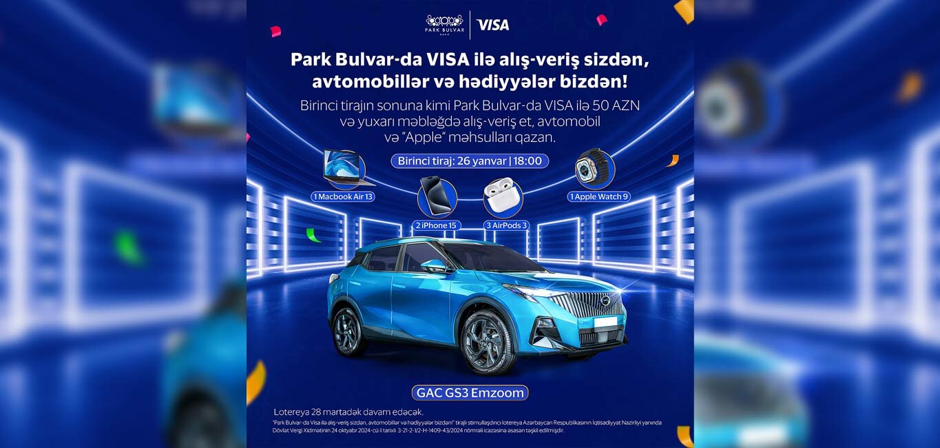 50 manata AVTOMOBİL? Bəli, özü də çox yaxında - 26 yanvarda sənin ola bilər!